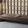 New Chinese Style Sofa Stool 3d model