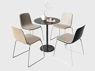 Modern Negotiation Tables and Chairs 3d model