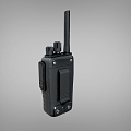 Walkie-talkie old-fashioned walkie-talkie radio low face number low model simple model game for military sub-era film and television super realistic high precision 3d model