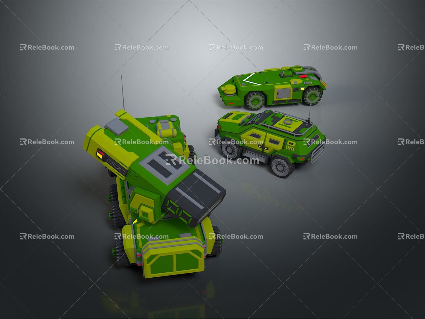 Bulletproof Car Armed Jeep Armed Car Armed Bulletproof Car Military Jeep Off-road Jeep Humvee 3d model