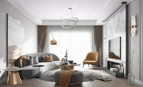 Living room 3d model