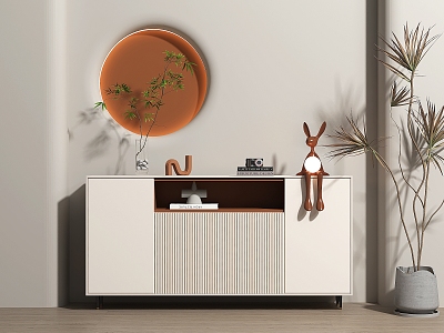 Modern Entrance Cabinet model