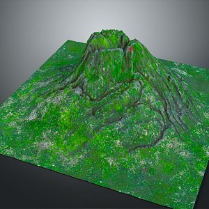 Geography, topography, mountain shape, ridge, ridge, valley, mountain range, canyon, geomorphology, mountain peak, mountain body 3d model