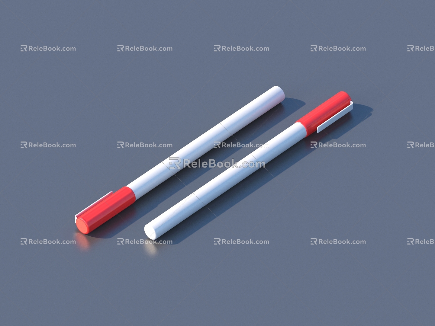 Pen Ballpoint Pen Stationery Learning Supplies 3d model