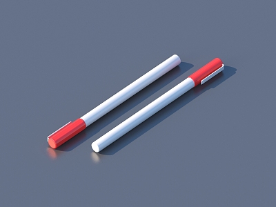 Pen Ballpoint Pen Stationery Learning Supplies 3d model