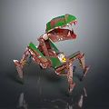 Mech Warrior Mech Soldier Machine Battlearm Mechanical Battlearm Machine Fighter Robot 3d model