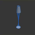 Table Lamp Industrial Table Lamp Homemade Table Lamp Industrial Wind Folding Table Lamp Lighting Lamps Lighting Fixtures 3d model