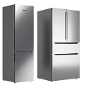 Modern Refrigerators With Various Styles Colors And Door Designs For Home Kitchens