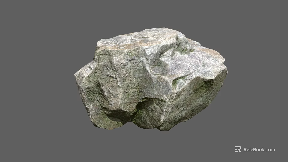 Wood And Stone Natural Material With Rough Texture For Decorative And Building Projects 3d model 