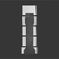 Gray Stone Architectural Arch Structure With Stacked Blocks And Solid Build