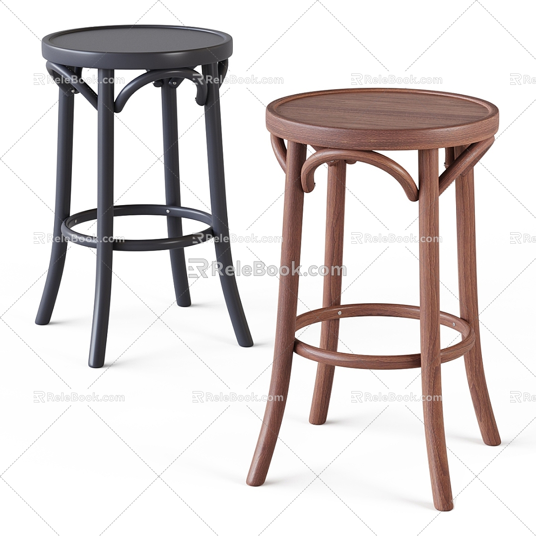 Bar stool 3d model