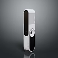 Electronic Smart Security Device With White Black Sleek Design And AI Enabled Camera 3d model