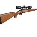 Modern sniper rifle sniper rifle 3d model