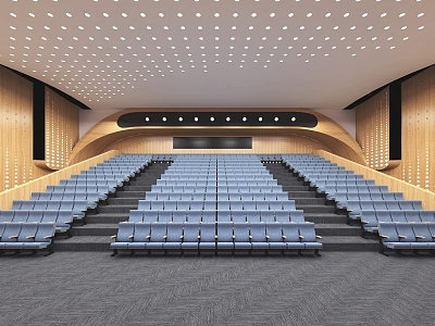 Modern Concert Hall Conference Hall 3d model