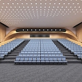 Modern Concert Hall Conference Hall 3d model