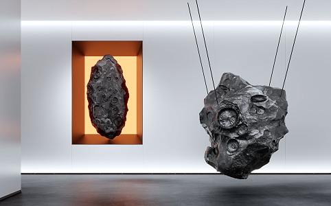 Modern Stone Device Meteorite Device 3d model