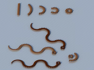 Landscape gallery 3d model Landscape gallery 3d model