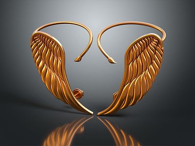 angel wings angel wings virtual items game items game props daily necessities 3d model