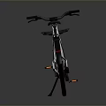 Sleek White Bicycle Featuring Front Basket Rear Rack And Modern Black Wheels