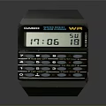 Digital Timer Calculator With LCD Screen Display And Function Buttons