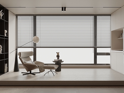 Modern venetian blinds model