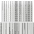 Vertical Striped Textured Wall Panels With Dark Wooden Texture And Light Shadow Effects