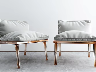Modern Sofa Chair Leisure Chair 3d model
