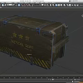 Military Wooden Boxes Material Boxes Wooden Boxes Cargo Boxes Wooden Boxes Container Transport Boxes Low Face Number Low Mold Simple Mold Game Video Level 3d model