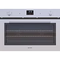 Stainless Steel Built In Oven With Digital Display And Control Knobs