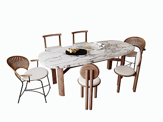 Quiet ancient table 3d model