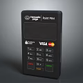 Modern Calculator Electronic Calculator Casio Calculator 3d model