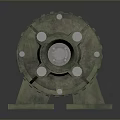 Heavy Duty Industrial Electric Motor With Metal Casing Bolted Base And Heat Sink Structure