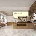 The Silent Cafe 3d model