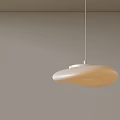 Modern Minimalist Pendant Light With Sleek Cream Design And Soft Ambient Glow
