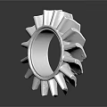 Modern Propeller Mechanical Tripod Mechanical Components 3d model