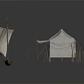 Ancient Wooden Sailing Boat With Canvas Sail And Traditional Structure Design