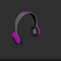 Wireless Over Ear Headphones With Gray Pink Comfortable Design For Audio