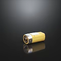 Golden Cylindrical Metal Hardware Tool Socket For Industrial Precision Applications