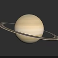 Saturn Gas Giant Planet With Prominent Rings In Space Astronomy Celestial View