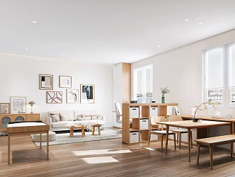 Nordic Apartment 3d model