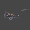 Steampunk Kart 3d model