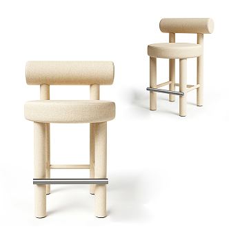 Bar stool 3d model