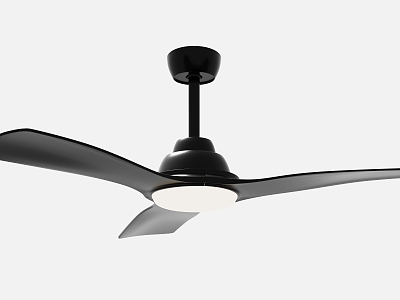 Modern fan light 3d model