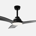 Modern fan light 3d model