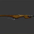 Crossbow Mechanical Crossbow Shift Bow and Arrow Shoot Far Equipment Weapons High-tech Crossbow 3d model