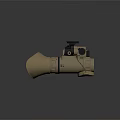 Professional Commercial Binoculars With Khaki Black Body And Large Objective Lenses