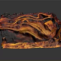 Delicious Lasagna With Layers Of Tomato Sauce And Cheese Caramelized Surface Red Yellow Layers