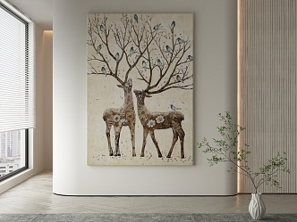 decorative painting 3d model