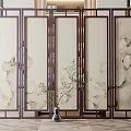 Screen partition 3d model