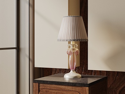 Modern table lamp 3d model